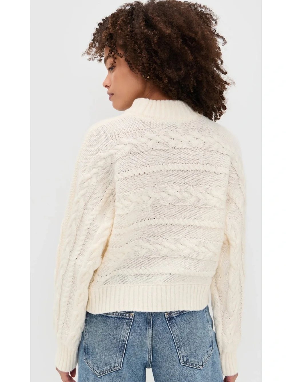 NWT Z Supply Arctic Cable Sweater Large Shopbop